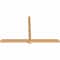 Ekena Millwork Eugene Smooth Timber Gable Bracket, Western Red Cedar, 84"W x 53"H x 3 1/2"D x 3 1/2"F, 15/12 Pitch GBW084X53X0404EUG00SWR - alternate 5